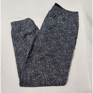 men's OUTDOOR VOICES Rectrek Joggers nylon Hike elastic waist Black/White sz S